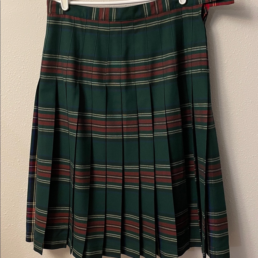 Pendleton Reversible Virgin Wool Pleated Plaid Sk… - image 3
